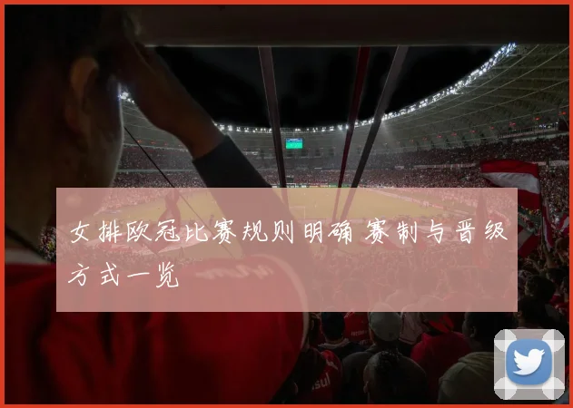 女排欧冠比赛规则明确 赛制与晋级方式一览